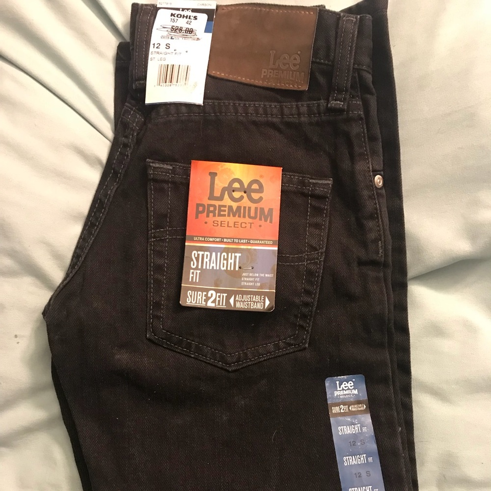Boys 12S straight leg denim jeans